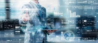 Fleet of transport trucks in India